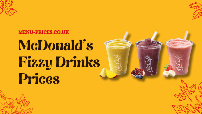 mcdonald's fizzy drinks