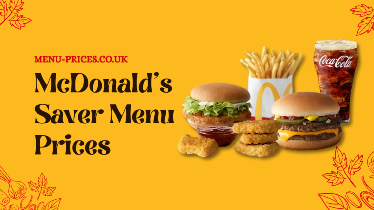 mcdonalds saver menu