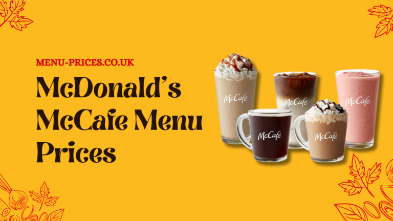 McDonald's McCafe Drinks