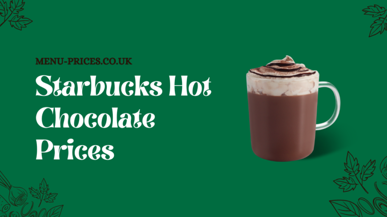Starbucks Hot Chocolate