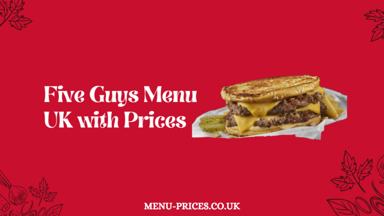 Five Guys Grilled Cheese Burger