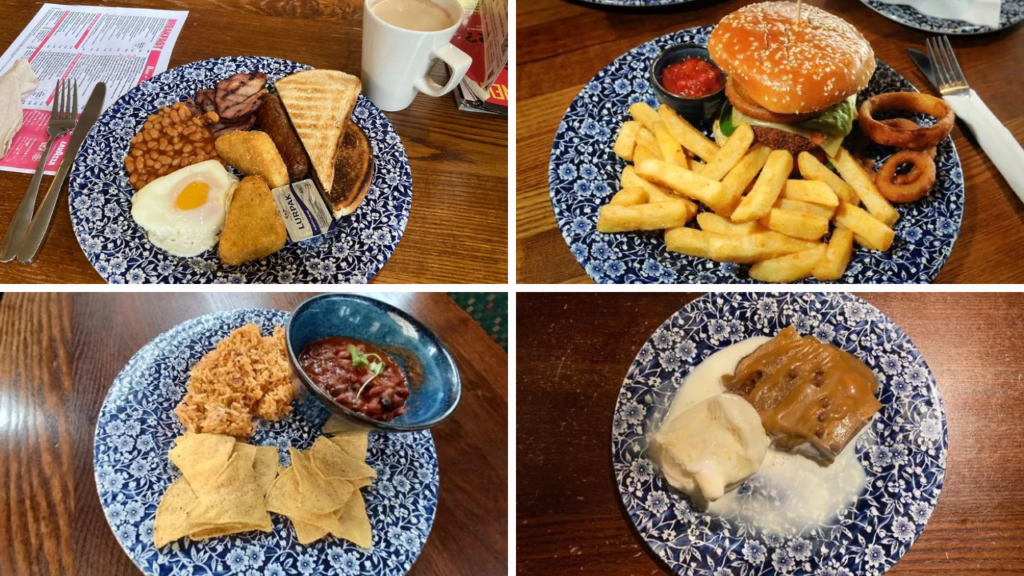Wetherspoons Menu