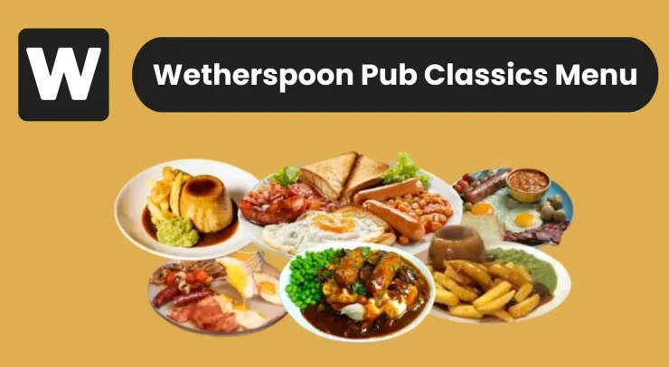 Wetherspoon Pub Classics Menu