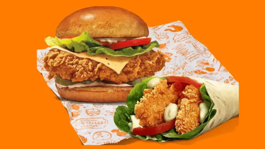 Popeyes Menu Breakfast Wraps